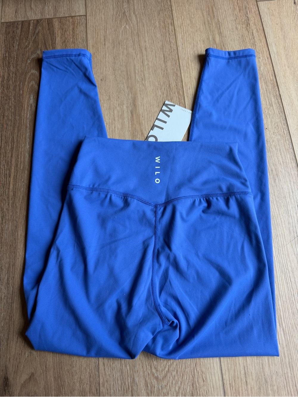 Wilo The Label Sicily Blue 7/8 Leggings NWT